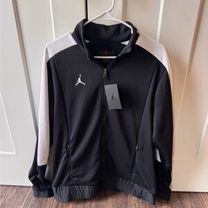 Jordan Black and White Men's Jacket Full Zip New Large